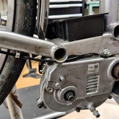 新聞配達用電動自転車のチェーン交換
