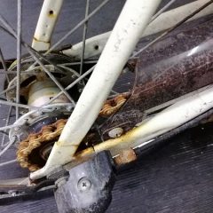 Rustyな自転車